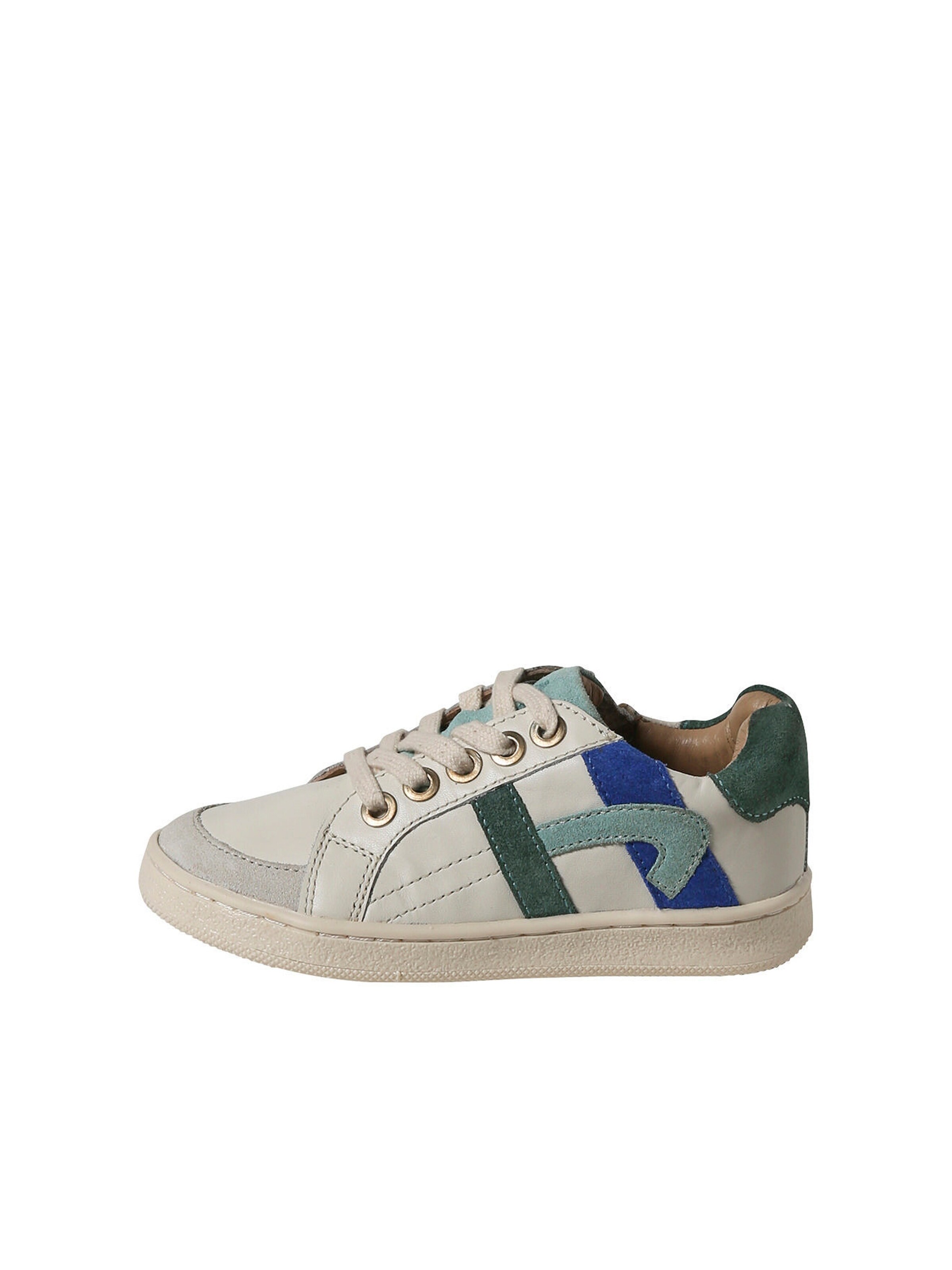 Vertbaudet Kinder Sneakers mit Anziehtrick wollweiß