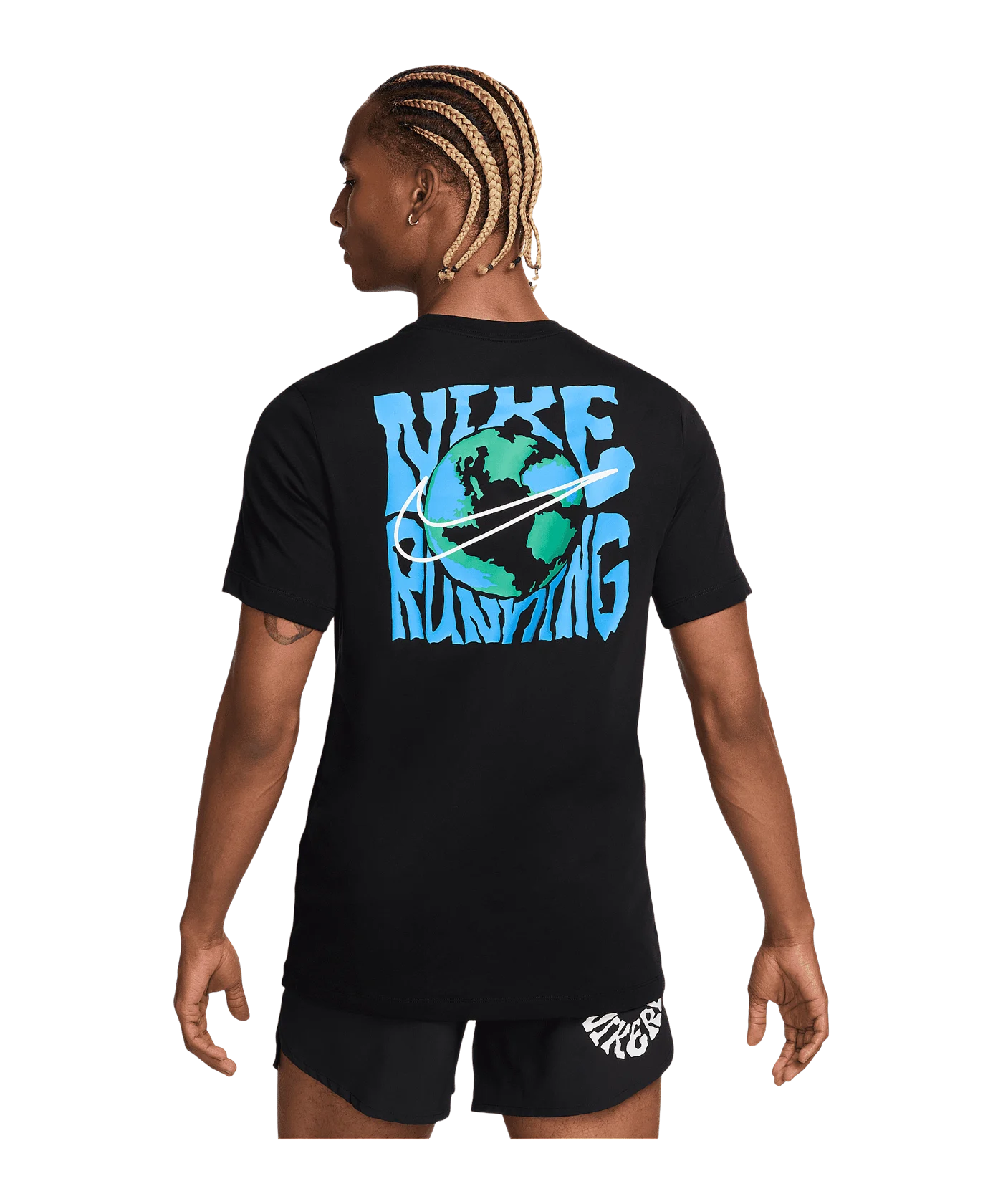 Nike Marathon Energy T-Shirt Schwarz F010