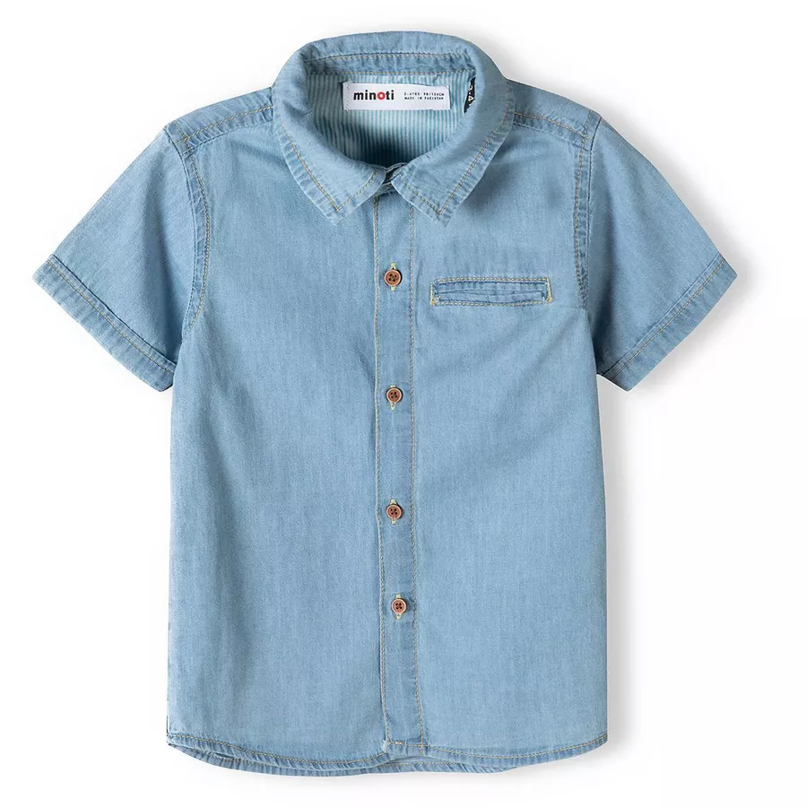 MINOTI Jeanshemd Denim-Hellblau