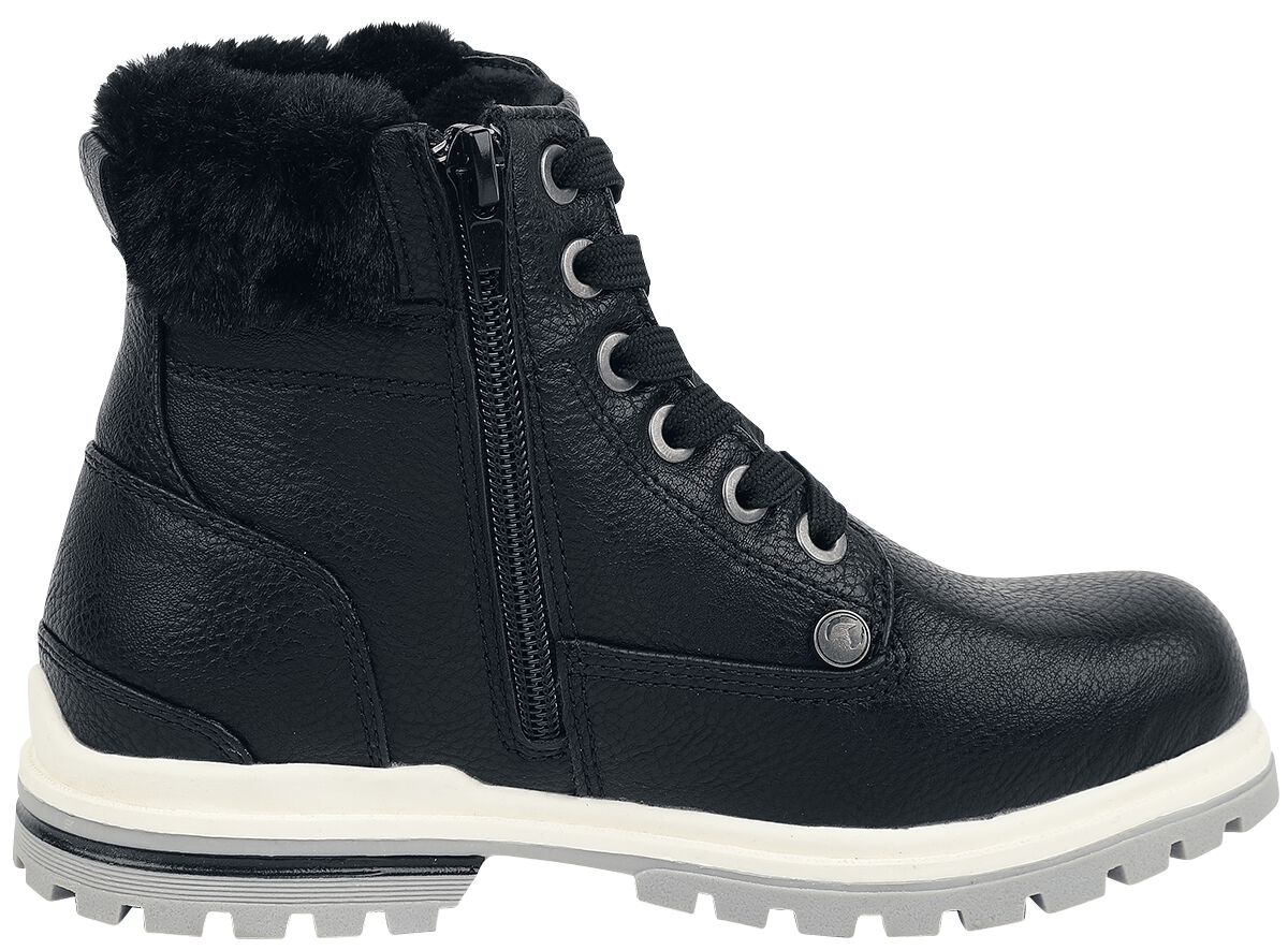 Bottines Enfants Avec Tige Doublée En Fourrure | Black Premium by EMP Bottes Enfants