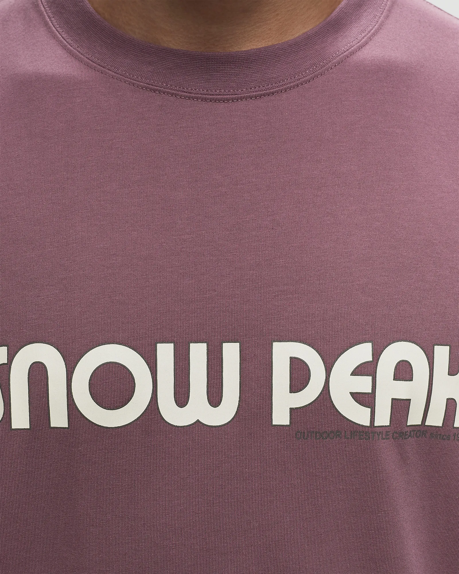 Camiseta da Estação LAND de Snow Peak