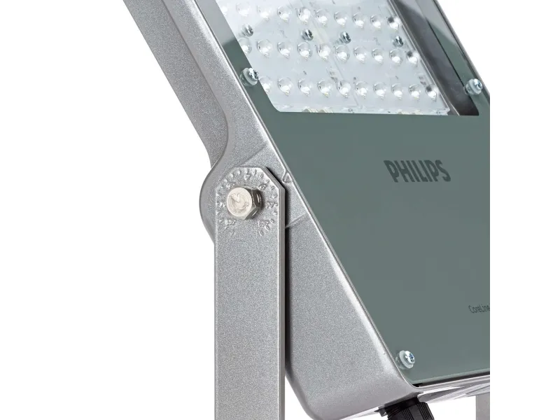 Philips BVP130 LED210-4S/740 A, Grå, IP66, Acrylonitril styren-acrylat (ASA), Aluminium, Polymethylmethacrylat (PMMA), I, IK08, 0,2 m