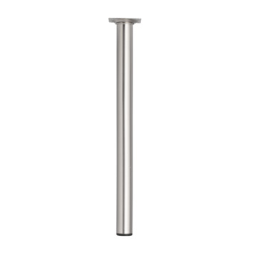 Duraline meubelpoot rond nikkel geborsteld Ø3x40 cm