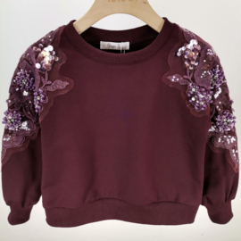 Your shiny sweater - bordeaux