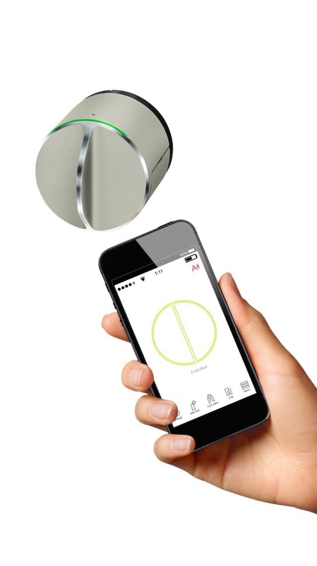 Danalock V3 2024 smart lås (sølv/Bluetooth/Scandi)