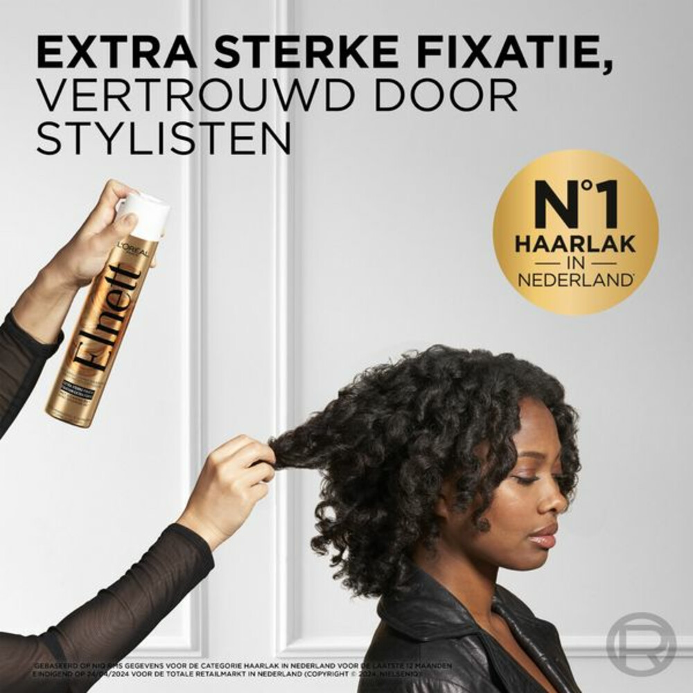 L'Oréal Elnett Satin Haarspray Extra Sterke Fixatie400 ml