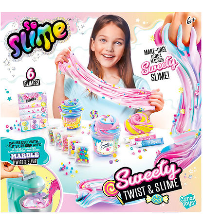 So Slime Slim - Marmor Twist Ente Slime Bausatz