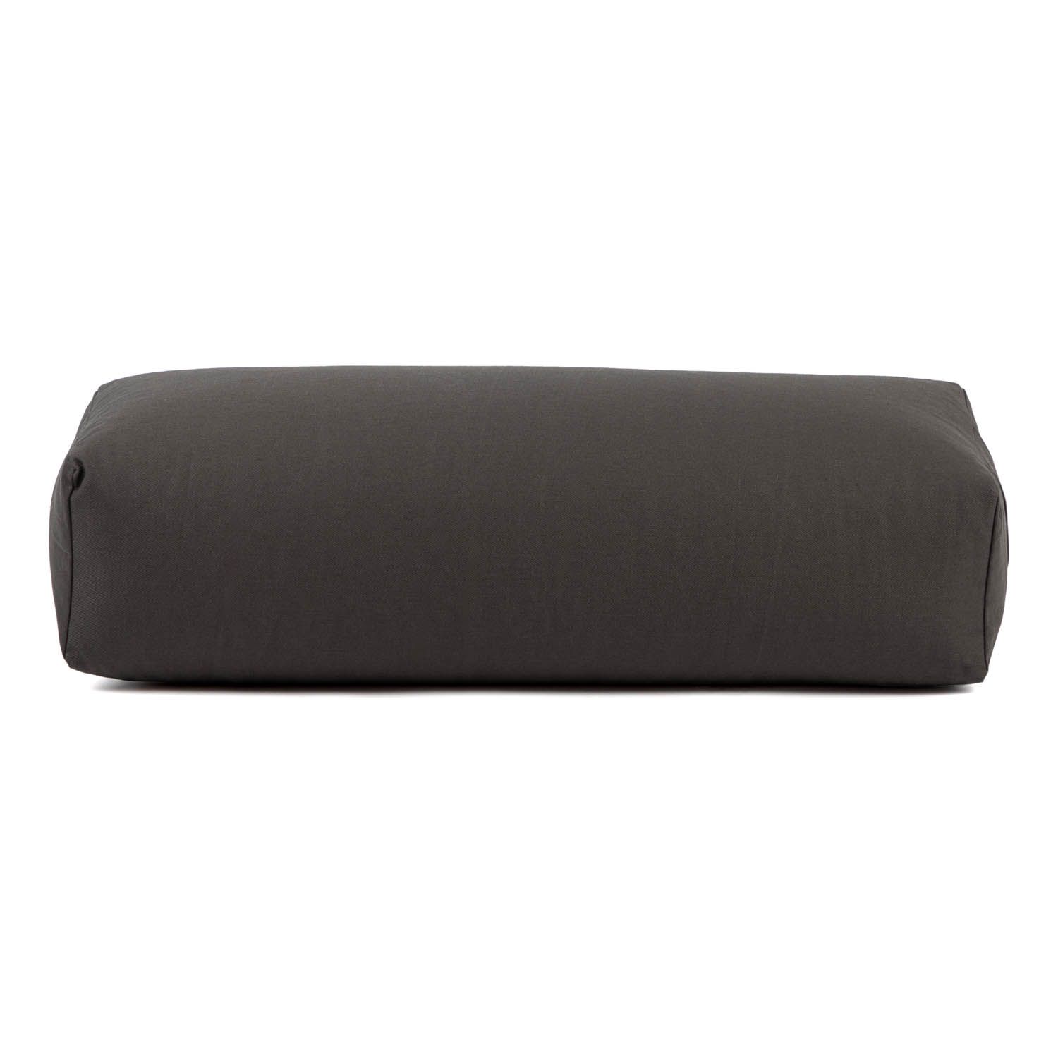 bodhi Salamba (rechteckig) Yoga-Bolster ECO, Dinkelhülsen Anthrazit