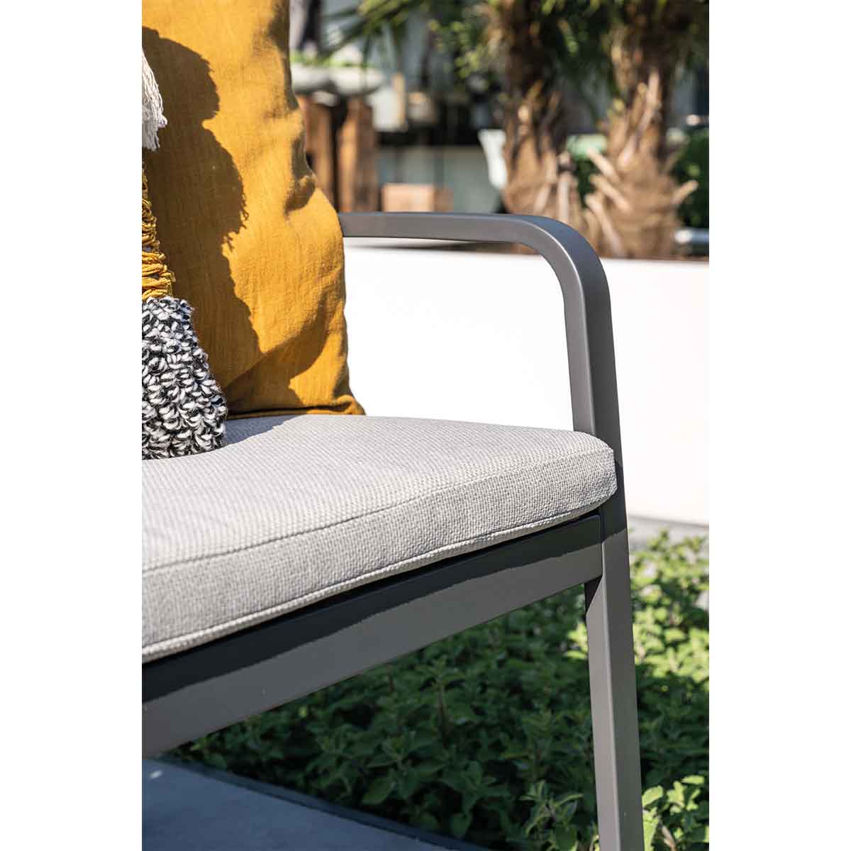 Garden Impressions Pisa parkbank - Carbon Black