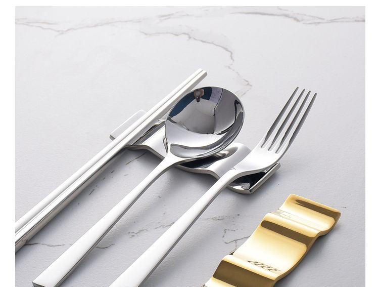 Hashi - Eetstokjeshouder van roestvrij staal