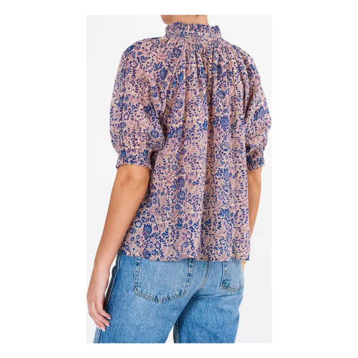 M.A.B.E. Blouse Manches Bouffantes Cass | Rose poudré
