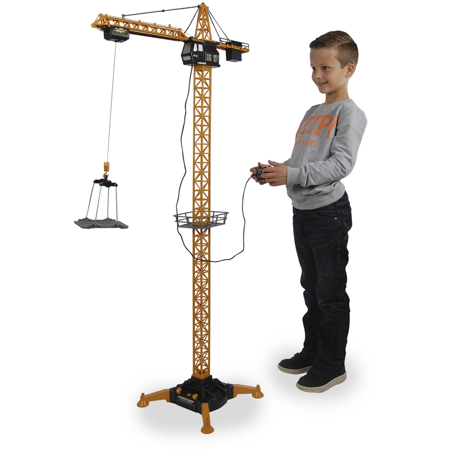 Kids Globe Farming 2Play Kran Baukran Gelb Gelb
