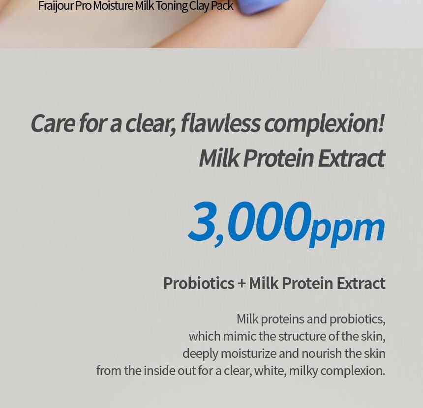 Fraijour - Pro Moisture Milk Toning Clay Mask