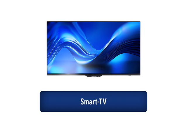 alphatronics Fernseher SL DW, 12V/24V Smart TV mit schlankem und fast rahmenlosem Design