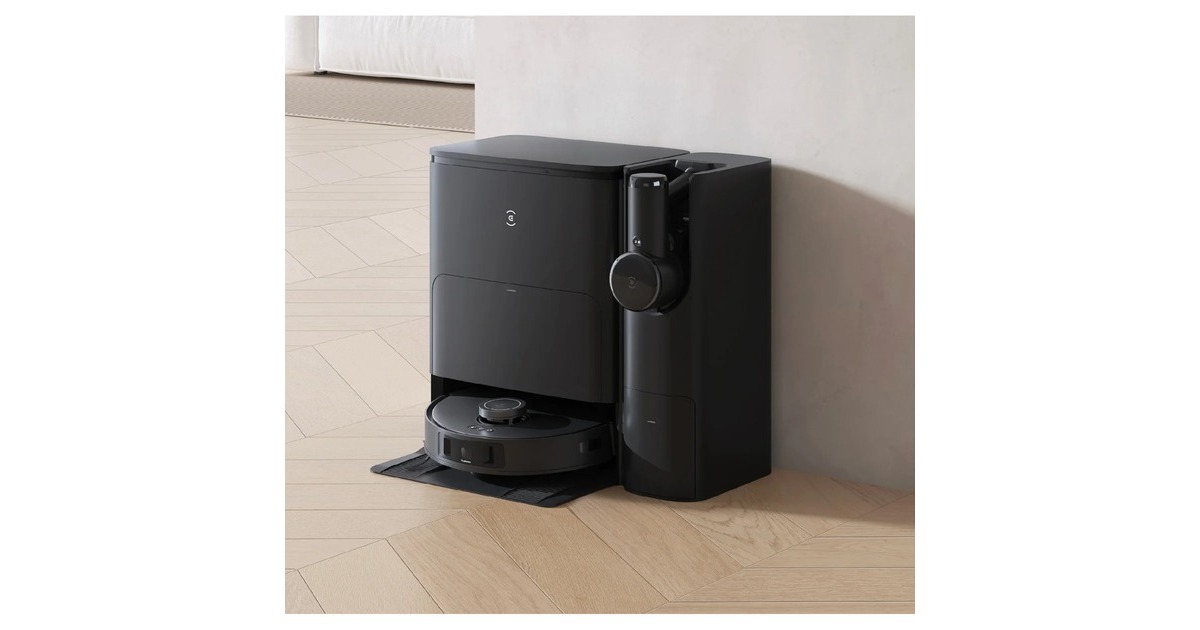 ECOVACSDeebot T30S combo complete black robotstofzuiger  (Zwart)