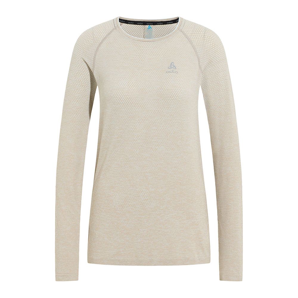 Odlo ESSENTIAL SEAMLESS - Maillot Femme silver cloud melange