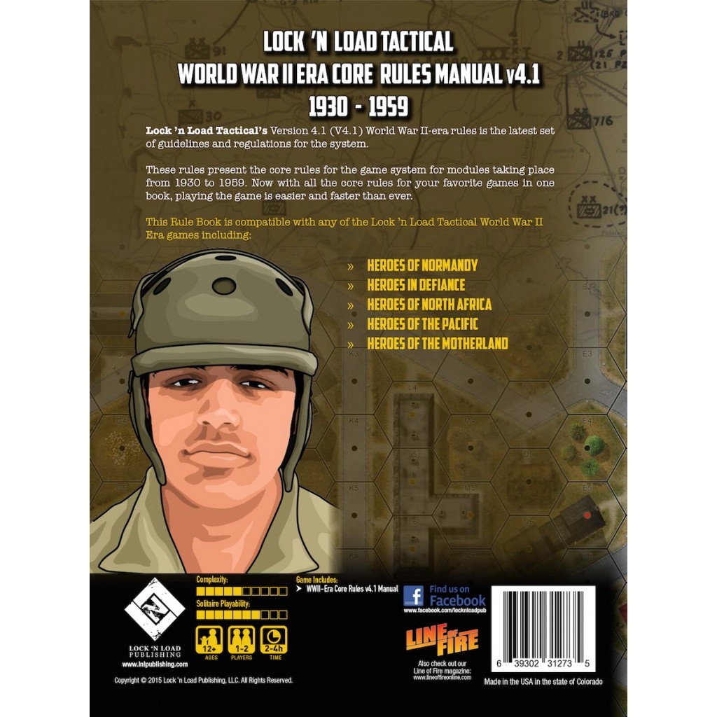 Lock ’n Load Tactical - World War 2 Era Core Rules Book v4.1