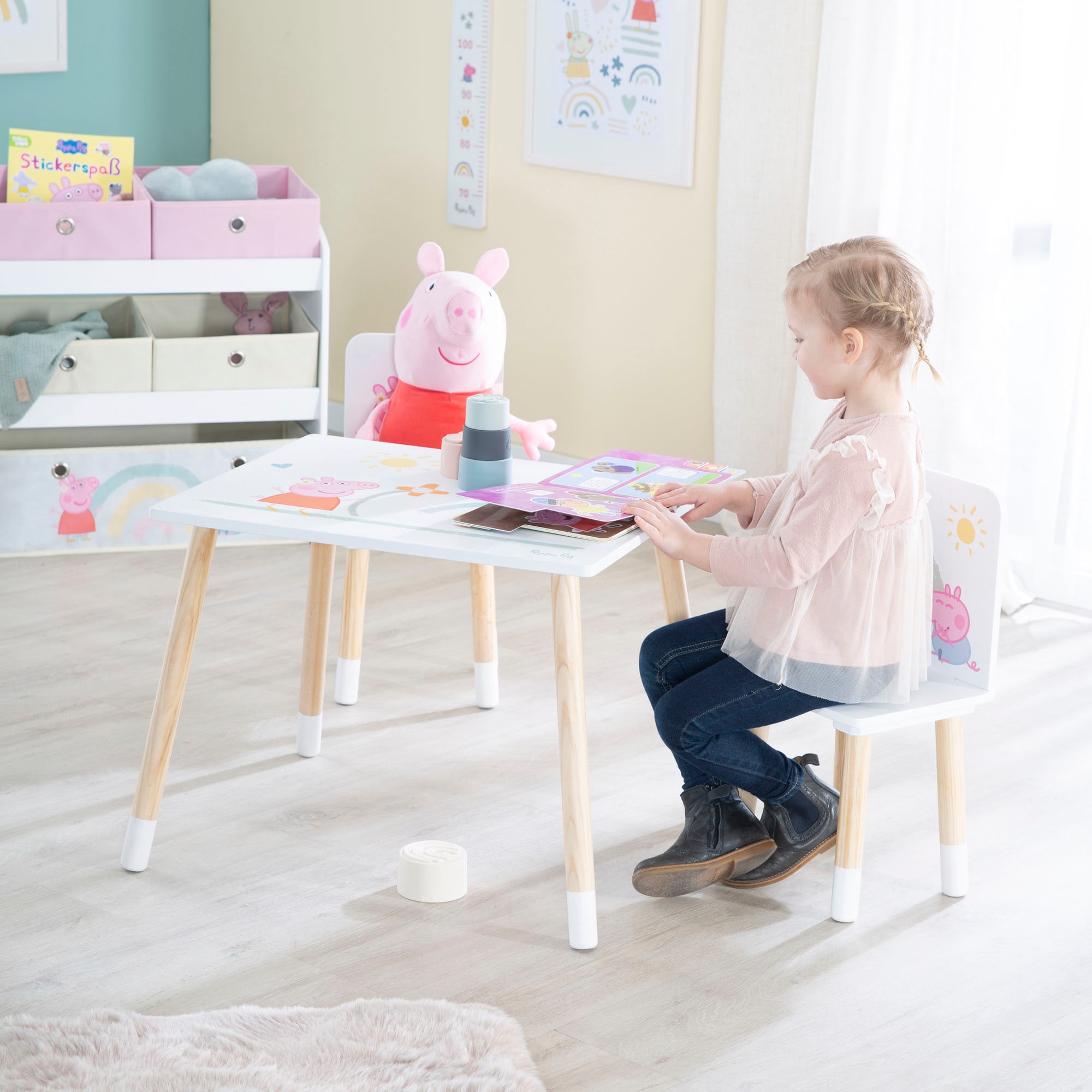 roba® Kindersitzgruppe »Peppa Pig« 3 Stk. tlg.