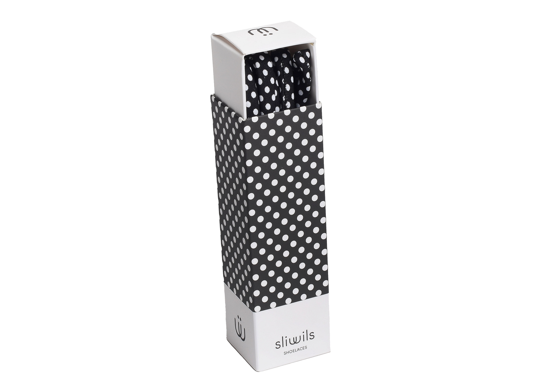 Lacets jazz noir blanc