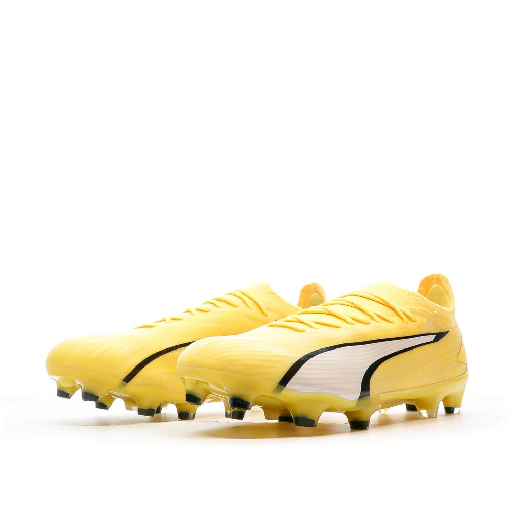 Puma Chaussures de football Jaune/Noire Homme Puma Ultra Ultimate 107311