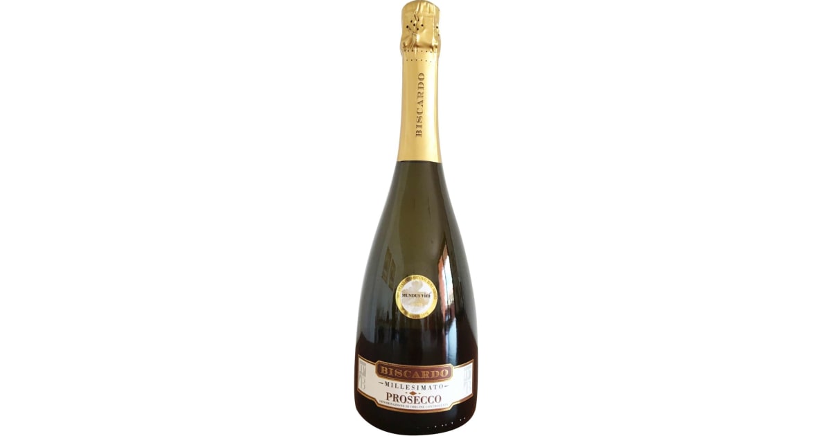 Biscardo Prosecco Spumante Millesimato DOC (Einweg)