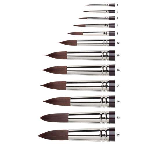 WINSOR & NEWTON™ GALERIA Acrylpinsel, rund, langer Stiel