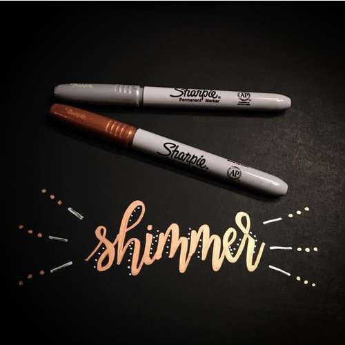 Sharpie Permanent-Marker, Metallic-Set