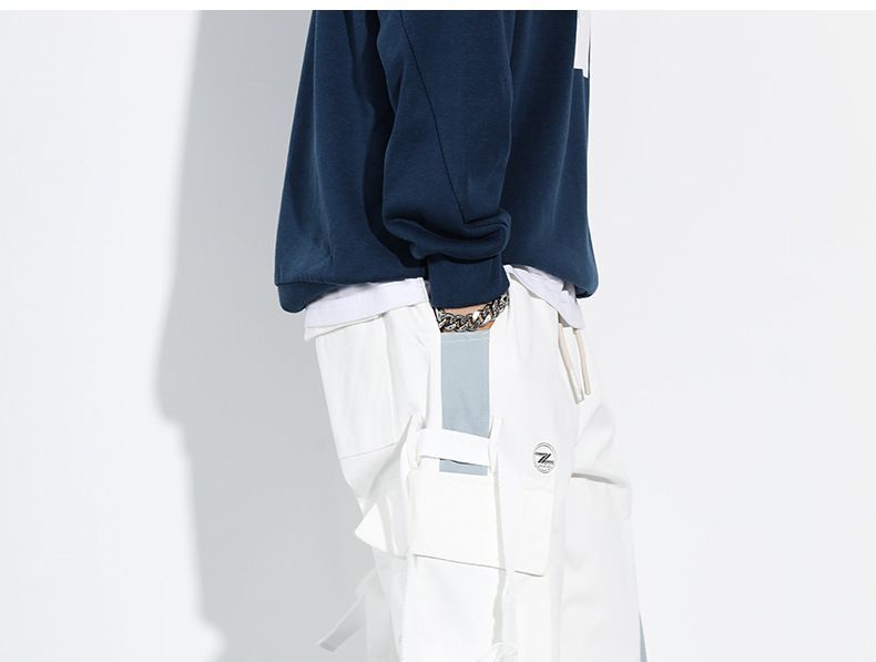 Acrius - Cargo-joggingbroek met contrasterende afwerking