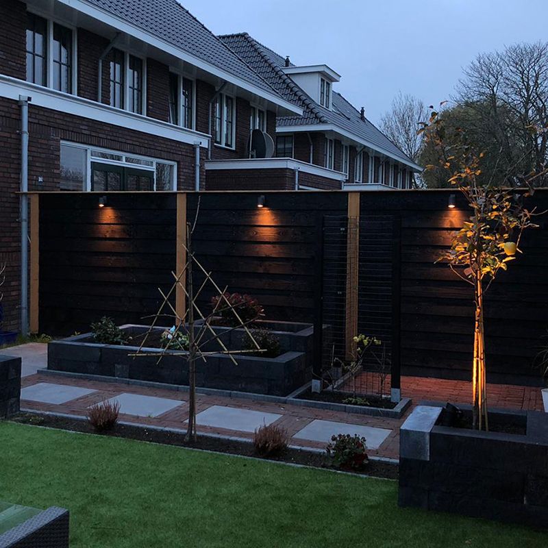 Tuinspot-prikspot zwart incl. snoer en stekker IP65 - Done