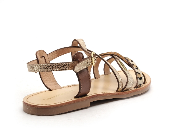 Les tropeziennes nu pieds plats femme hapaxgum f multicolore