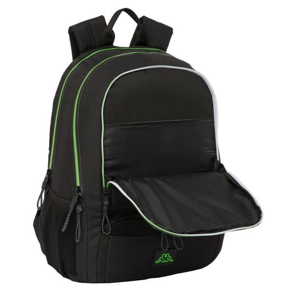 Padelryggsekk Kappa Black Svart