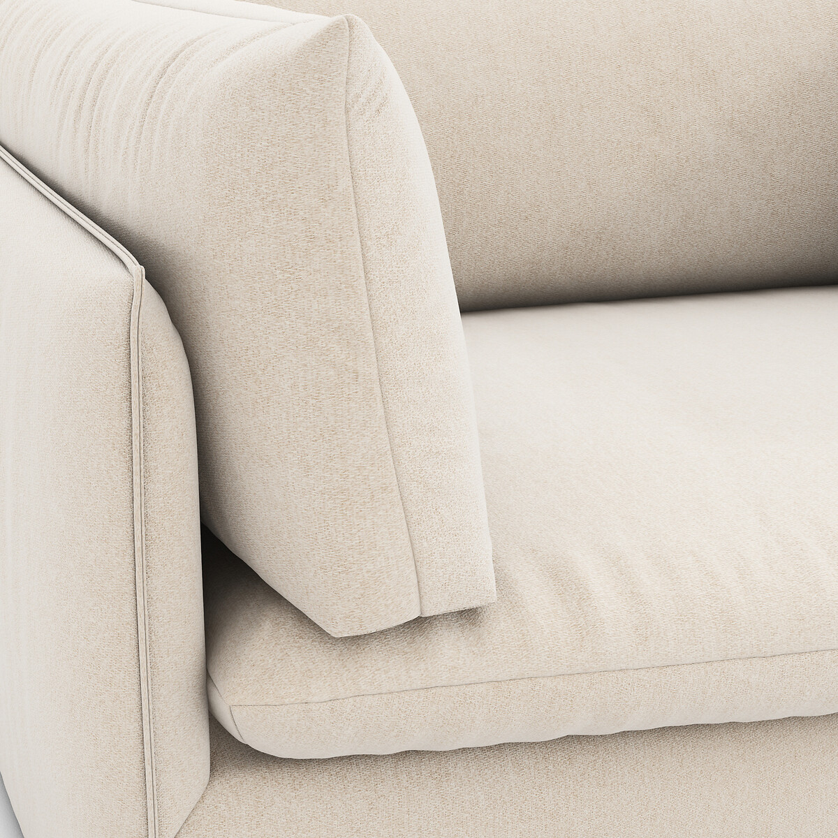 LA REDOUTE INTERIEURS<br>Poltrona XL em tecido misto Malo