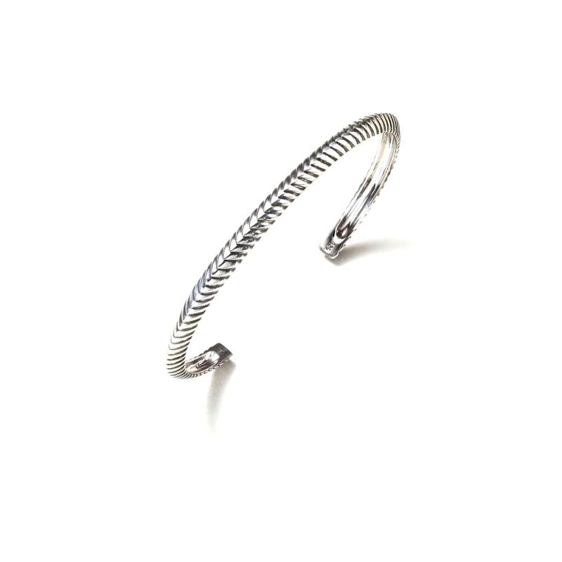 Bracelet jonc Homme ANIL en Argent massif 925