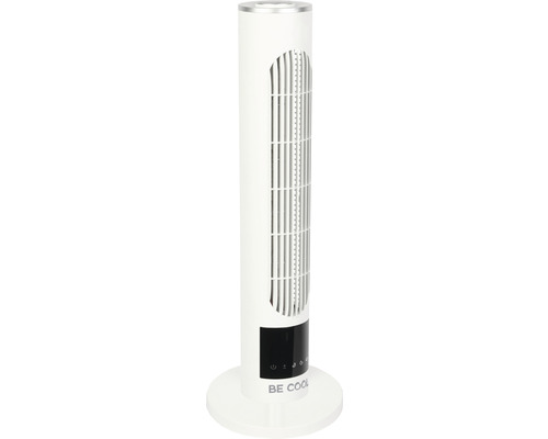 Anion Tower en tafelventilator 12W 4 snelheden Batterij met nachtmodus, afstandsbediening + touchbedieningspaneel