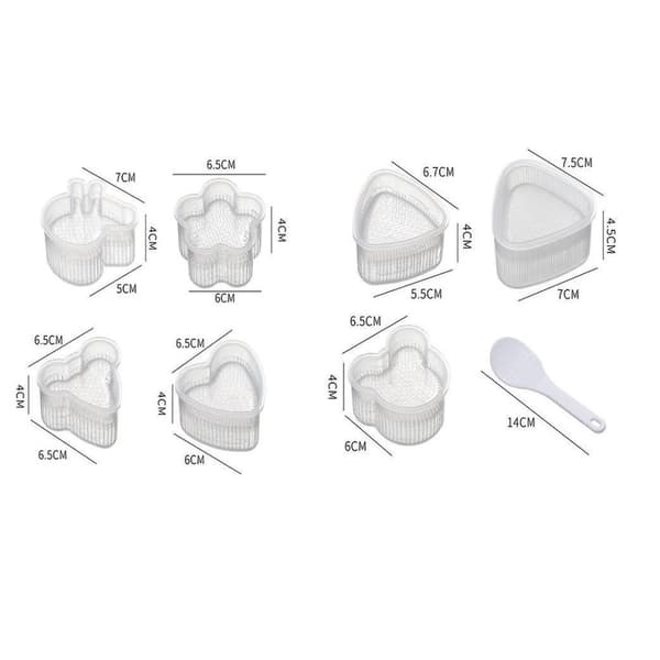 Søt form for ris - plast