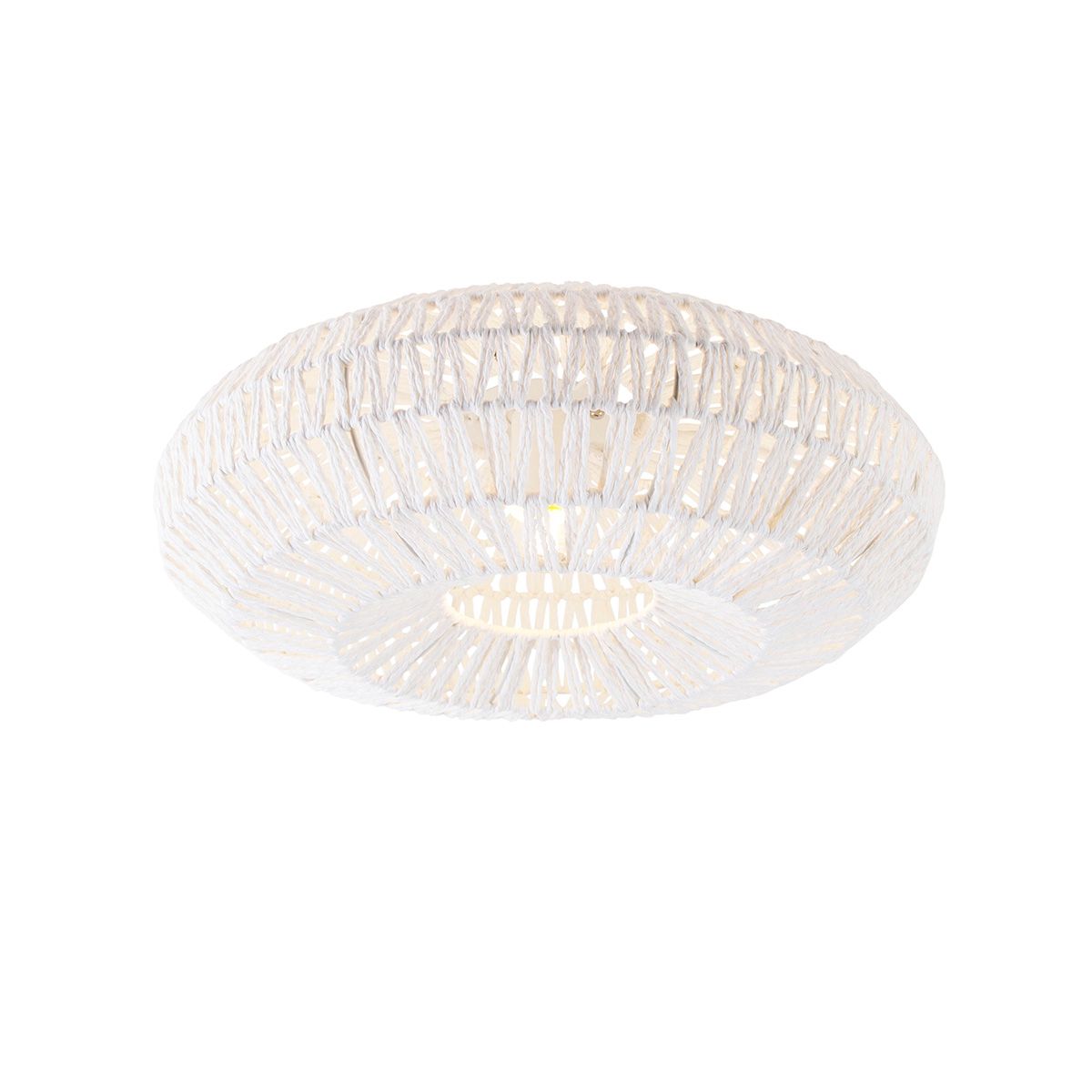 Smart retro plafondlamp wit incl. Wifi A60 - Lina