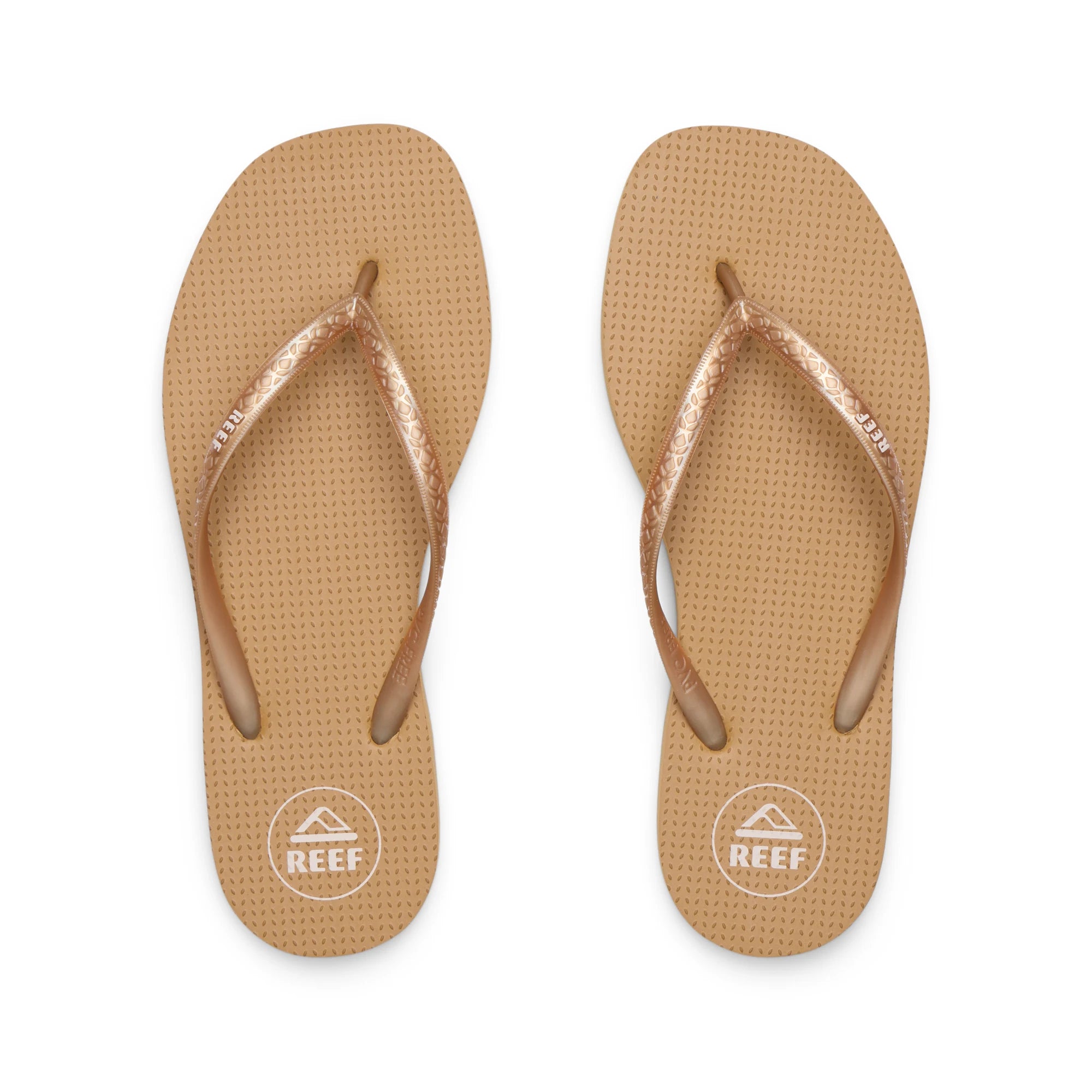 Seaside Square Toe Copper Metallic
