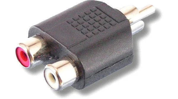 Adaptateur audio RCA mâle / 2 RCA femelle SVD Pro Adaptateurs audio