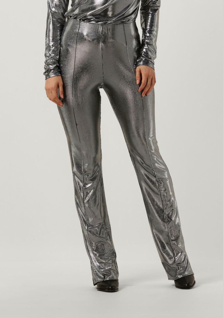 NOTES DU NORD zilveren notes du nord pantalon ivetta pant4