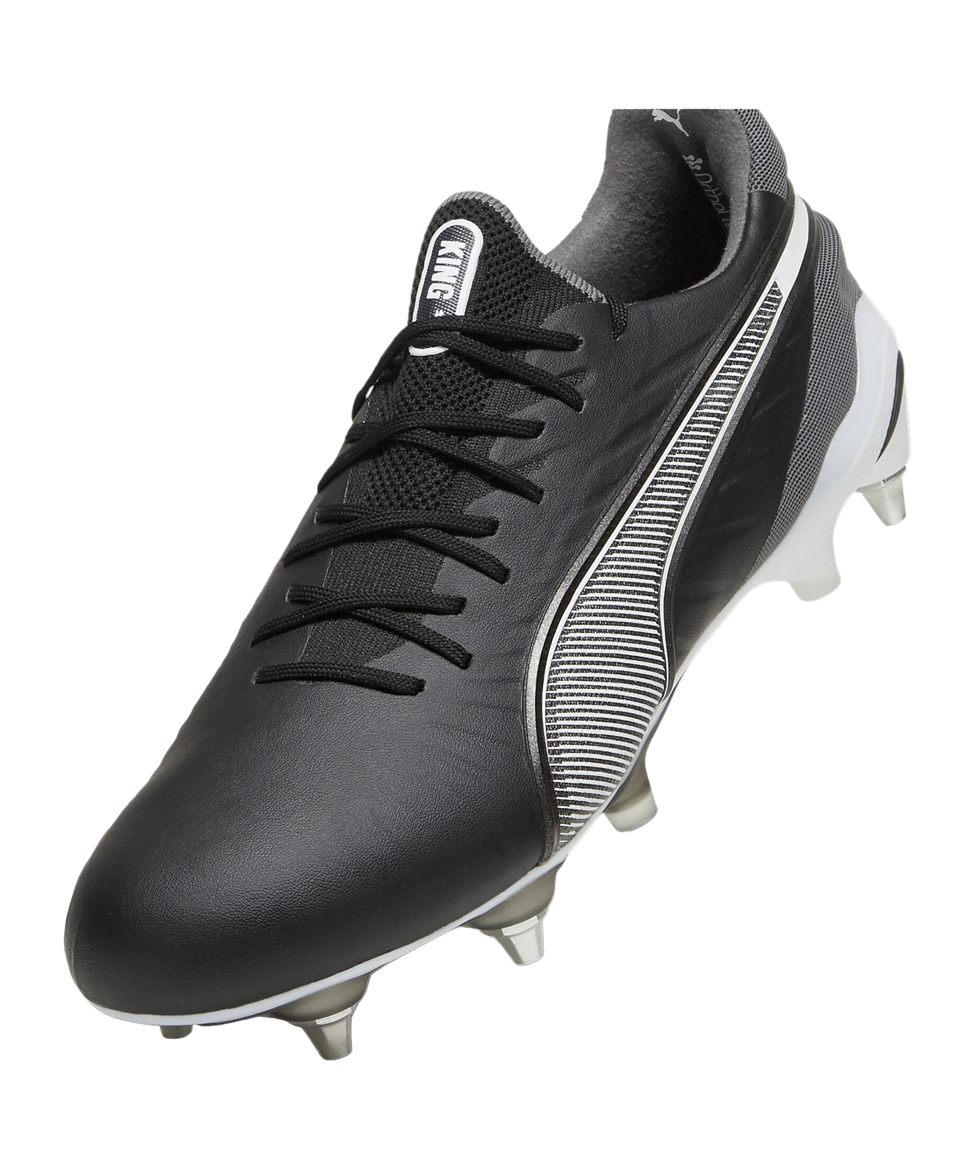 PUMA KING Ultimate MxSG Eclipse Schwarz Weiss F01