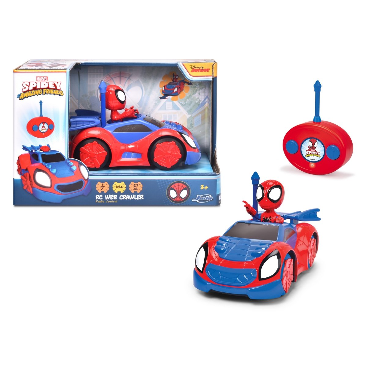 Voiture de Spidey télécommandée