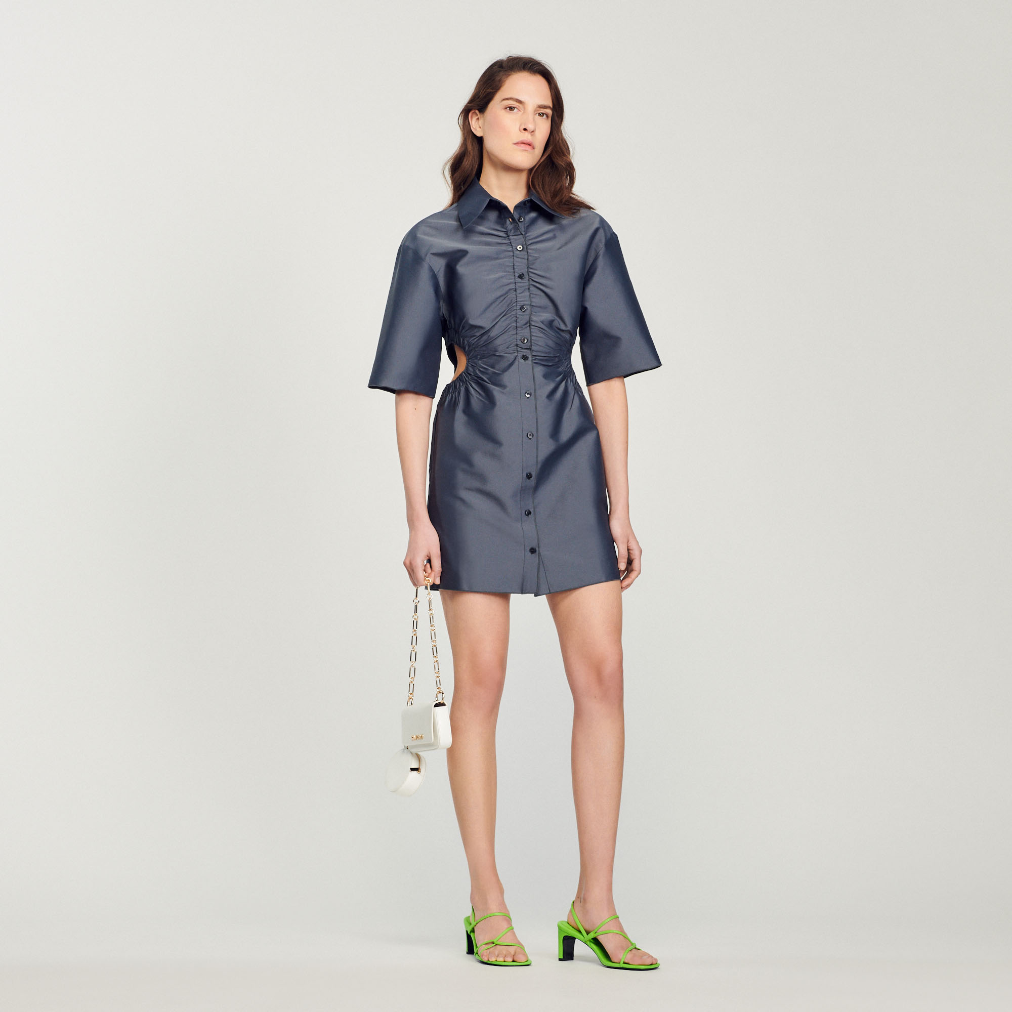 Robe chemise courte