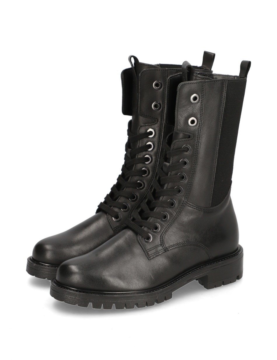 Glattleder Schnürboot