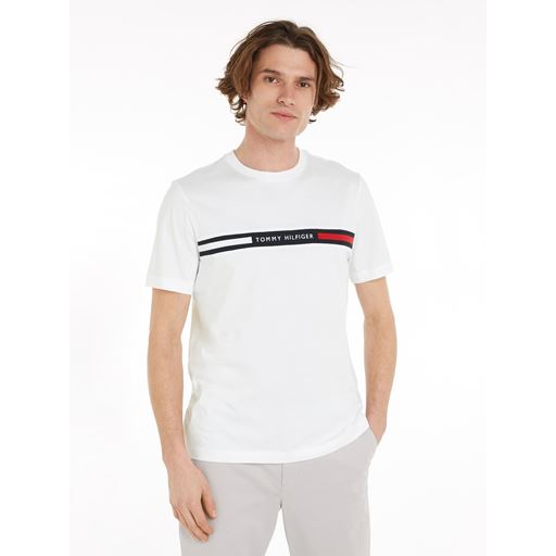 Tommy Hilfiger Chest Insert T-shirt, White, XXL