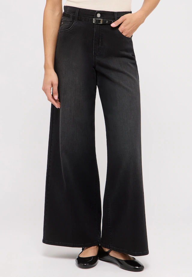 ANGELS Relax-fit-Jeans »LIVA BELT«, mit sehr weitem Bein und Gürtel