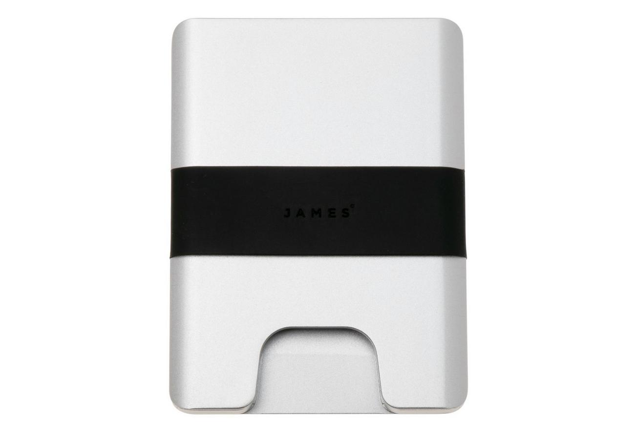 The James Brand The Lowe ES217995-10 Silver   Black, portemonnee