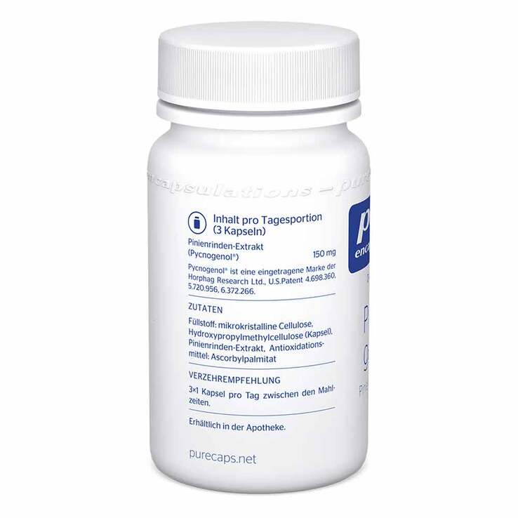 Pure Encapsulations Pycnogenol 50 mg Kapseln, 60 St
