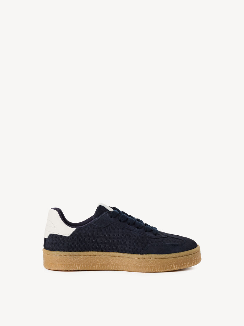 Leren Sneaker - blauw