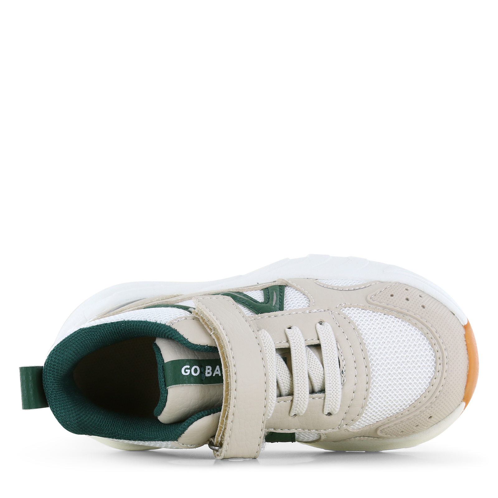 Go Banana’s beige sneaker Mesh, Microfiber leer | Jongens schoenen