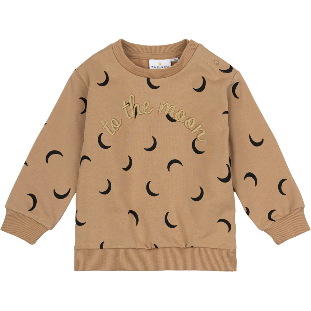 Køb THE NEW Siblings Tannin Moon AOP Mika Uni Sweatshirt